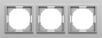 Рамка 3-я, сталь Donel A07 WAVE DEW21337 фото