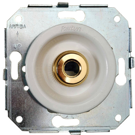 

35927522 Кабельный выход, хром/коричневый Fontini, Venezia Oval 35927522