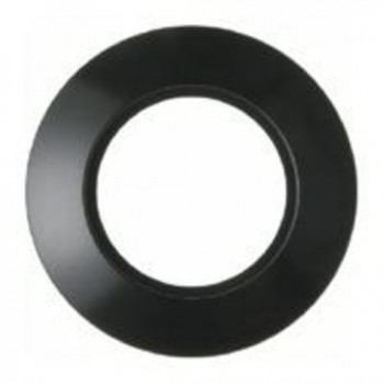 138101 Рамка Serie 1930 Черный с блеском 1-постовая Berker фото