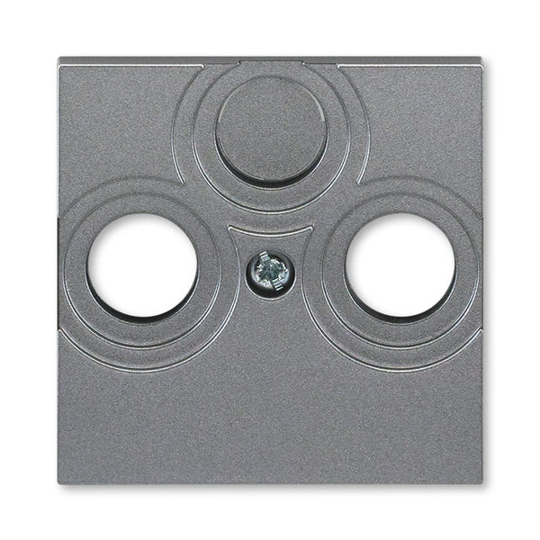 

Накладка ABB Levit для розеток TV-R / TV-R-SAT сталь 5011H-A00300 69 2CHH080300A4069, Levit 5011H-A00300 69