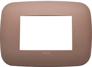 19683.24 Рамка Arke Round Бронза матовая 3-модульная Vimar фото