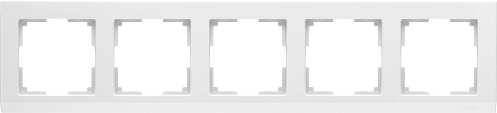 

WL04-Frame-05-white Рамка на 5 постов (белый) Stark Werkel a030811, Stark WL04-Frame-05-white a030811