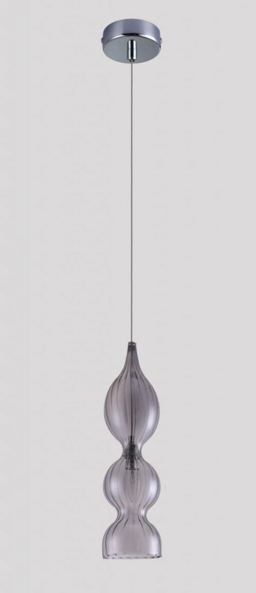 

Подвесной светильник Crystal Lux Iris SP1 B Smoke, Серый, Iris Iris SP1 B Smoke
