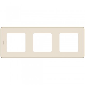 Рамка - 3 поста Слоновая кость Legrand INSPIRIA 673951 фото