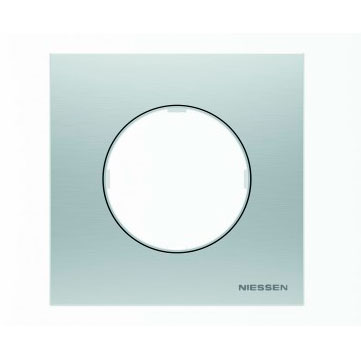 

8671 OX Рамка Skymoon Нержавеющая сталь 1-постовая ABB, Skymoon 8671 OX