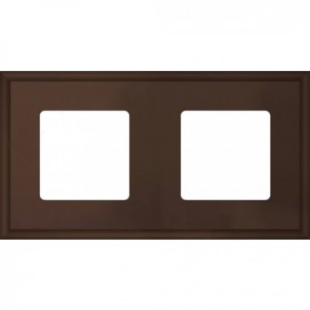 FD01602MK Рамка New Marco Мокко 2-постовая Fede фото