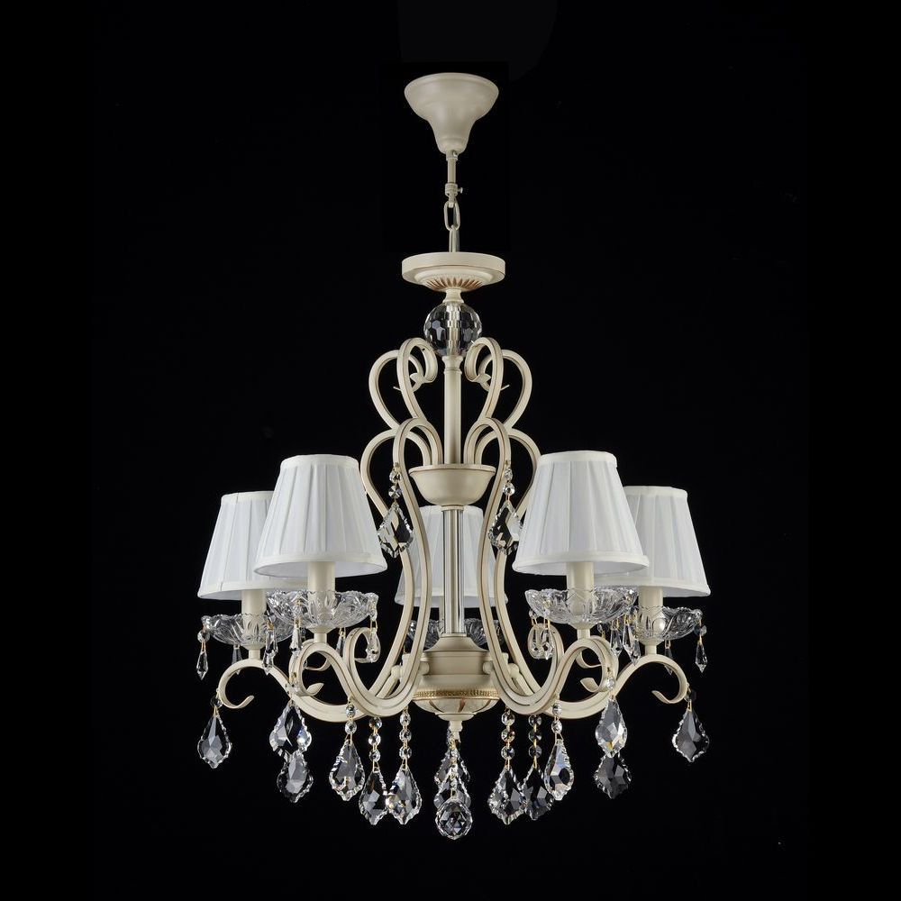 

Люстра подвесная Maytoni Elegant ARM288-05-G, Белый, Elegant ARM288-05-G