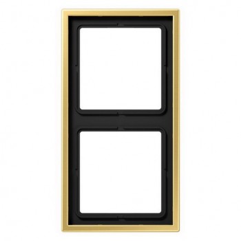 ME2982C Рамка LS 990 Латунь Classic 2-постовая Jung фото