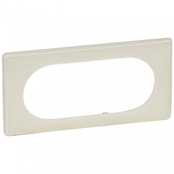 066627 Рамка Celiane Классика Слоновая кость глянец 4/5-модульная Legrand фото