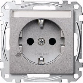 

MTN2303-0460 Механизм розетки с индикац. + поле д. надписи Merten, M-Smart MTN2303-0460