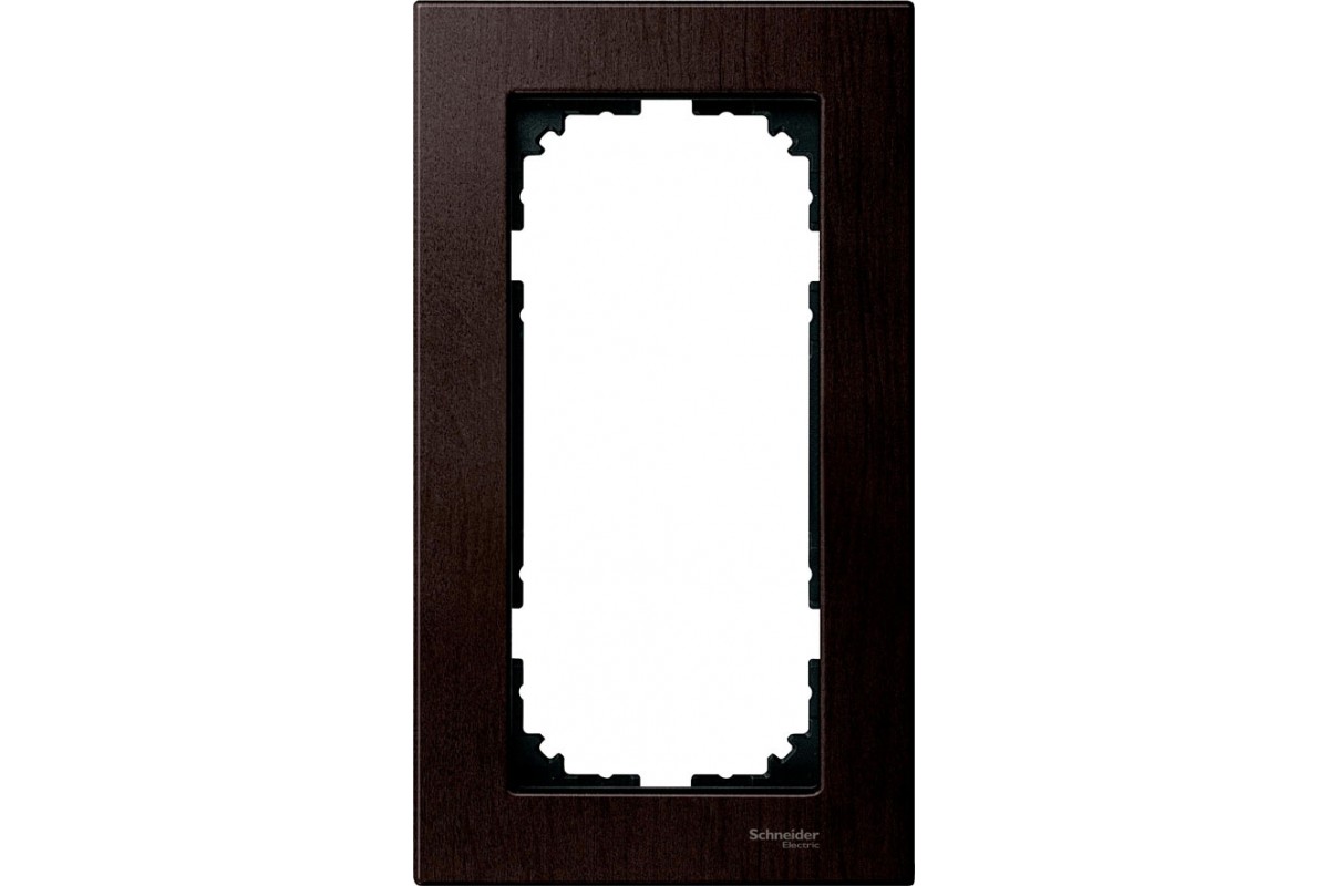 

MTN4058-3471 Рамка M-Elegance Венге 2-постовая Merten, M-Elegance MTN4058-3471