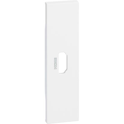 

Bticino Living Now - накладка разъема HDMI 1 модуль бел. KW14, Living Now KW14