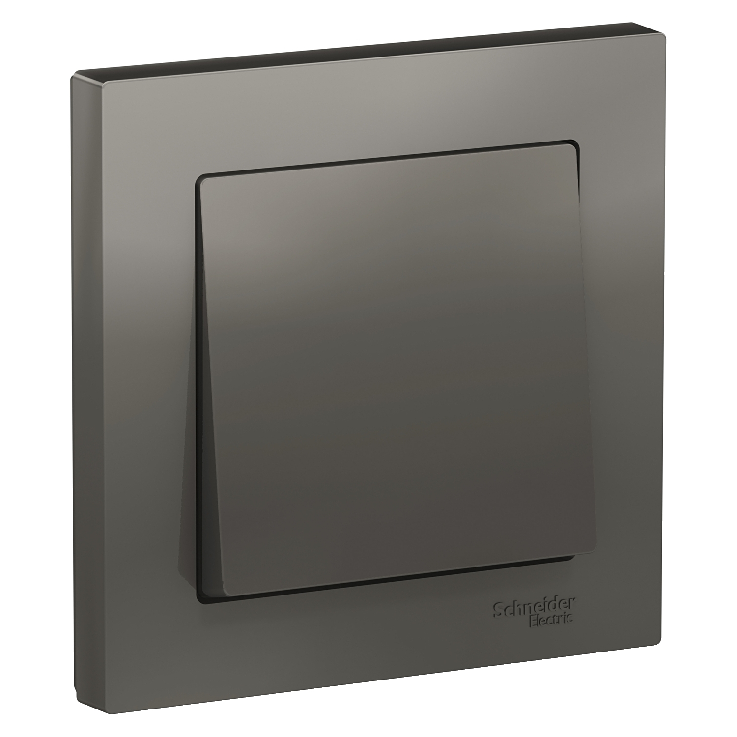 

ATN000912 Atlasdesign 1-клавишный Выключатель, сх.1, 10АХ, в сборе, Сталь Schneider Electric, Atlasdesign ATN000912