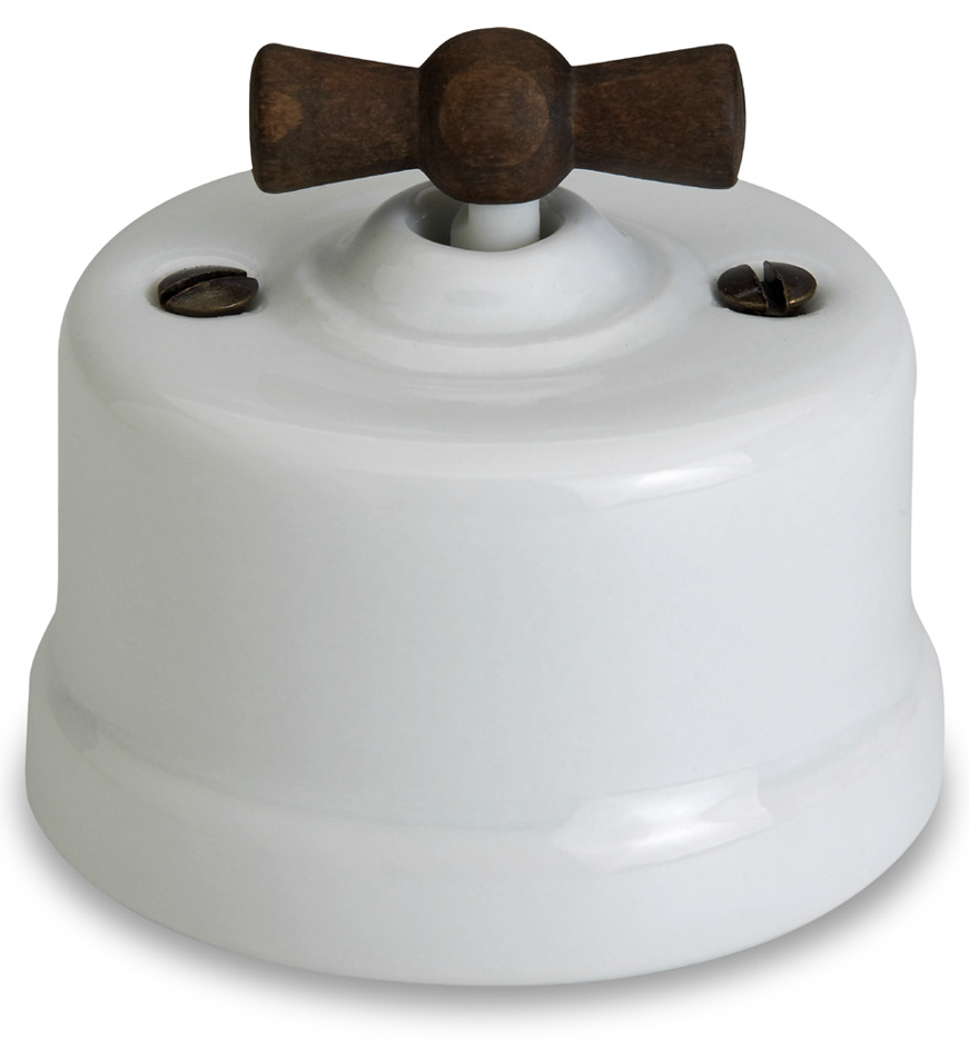 

30342212 Выключатель для управления жалюзи, перекл-ль керамика, стар.дерево Fontini, Garby 30342212