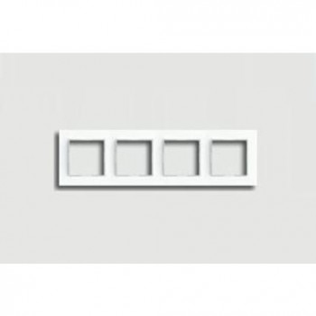 AC584WW Рамка A Creation Белый 4-постовая Jung фото