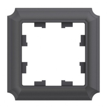 1-постовая рамка базальт Systeme Electric (Schneider Electric) AtlasDesign Antique ATN101401 фото