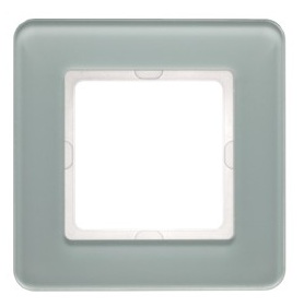 10116079 Рамка Q.7 Полярная белизна 1-постовая Berker фото