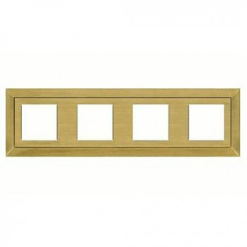 FD01254PM Рамка Barcelona Matt Patina 4-постовая Fede фото