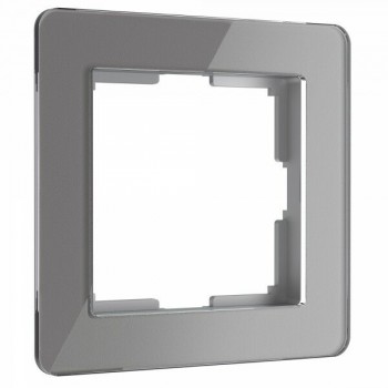 W0012704 Рамка на 1 пост Acrylic графит Werkel a059319 фото