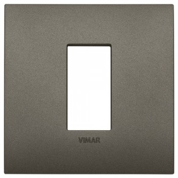 19641.80 Рамка Arke Classic металл 1 модуль Vimar фото