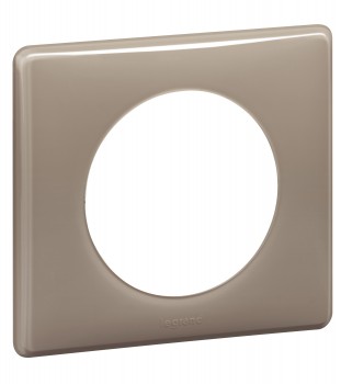 066611 Рамка Celiane Классика кофейный глянец 1-постовая Legrand фото