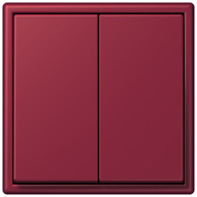 

LC9954320M Les Couleurs® Le Corbusier Клавиша для двухклавишного выключателя le rubis Jung, Les Couleurs Le Corbusier LC9954320M