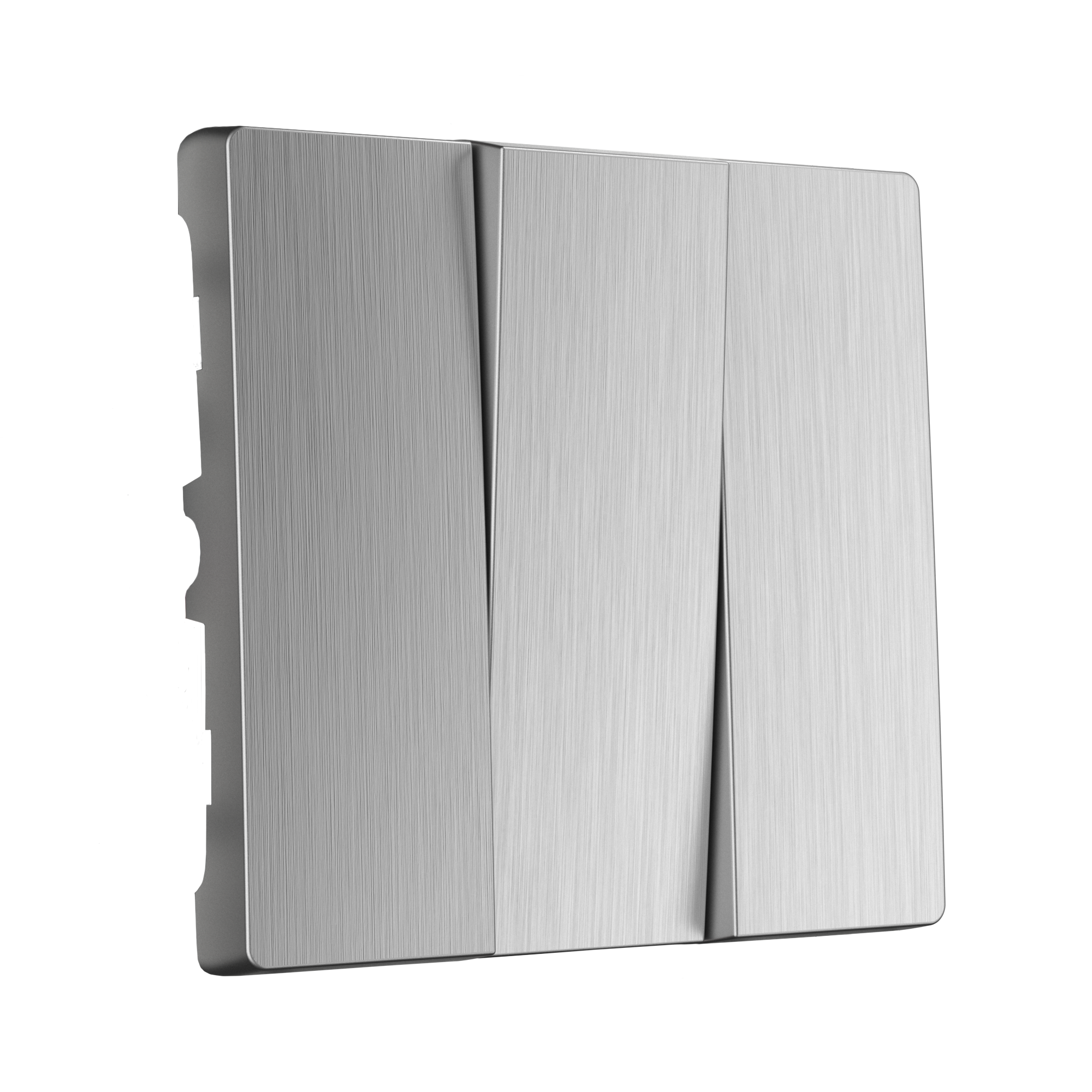 

WL09-SW-3G-CP Набор клавиш для выключателя трехклавишного (cеребряный рифленый) Antik Werkel a037012, Antik WL09-SW-3G-CP a037012