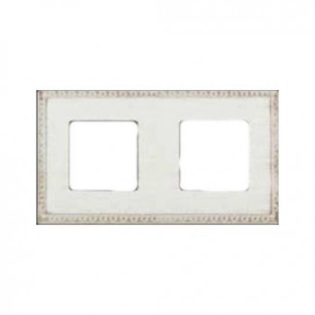 FD01212BD Рамка Provence White Decape 2-постовая Fede фото