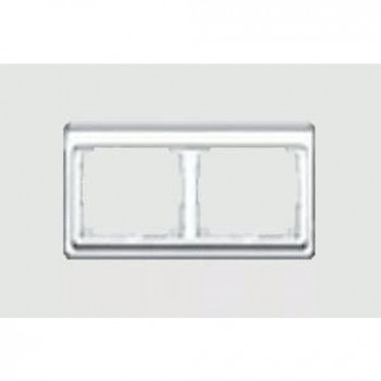 SL5820WW Рамка SL 500 Белый 2-постовая Jung фото