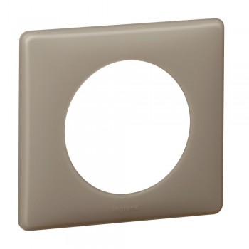 066721 Рамка Celiane Классика Серый перкаль 1-постовая Legrand фото