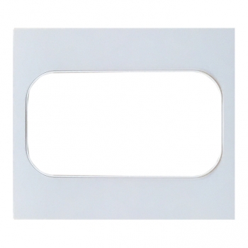 Рамка для розетки 2-ой Белый EKF Стокгольм EYM-G-304-10 фото