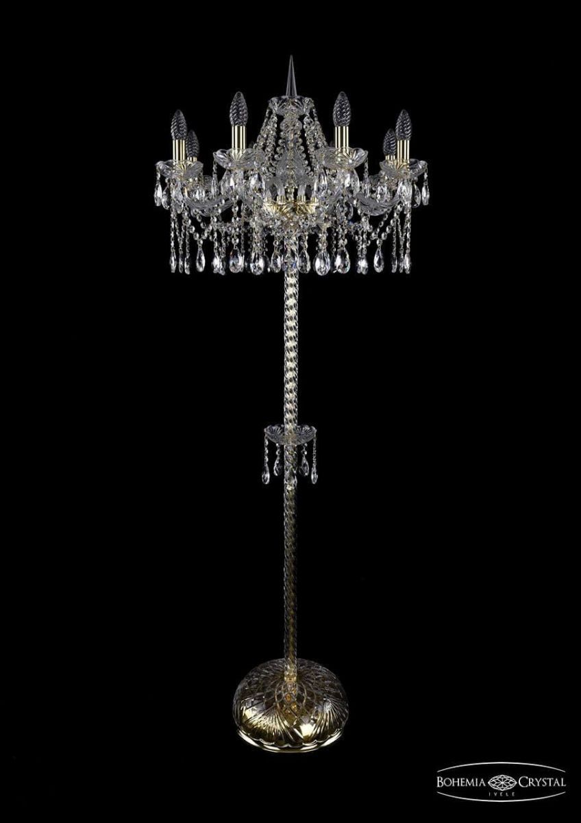 

Торшер Bohemia Ivele 1413T2/8/200-160/G, Золотой, 1413 1413T2/8/200-160/G