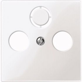 

MTN296719 Центр. плата TV/FM х2 х3, белый Merten, M-Smart MTN296719