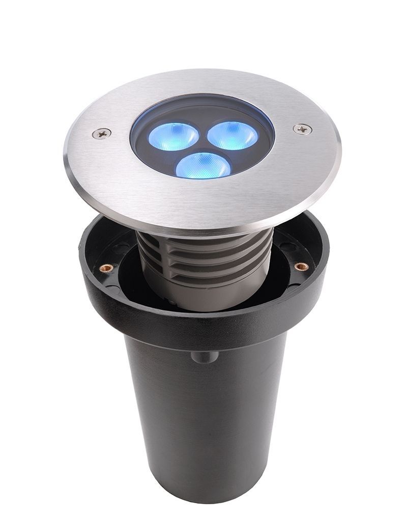 

Встаиваемый в пол/землю светильник III RGB Deko-Light 730276, Серебро, HP 730276