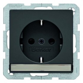 

47496086 Штепсельная розетка SCHUKO Berker, Q.7 47496086