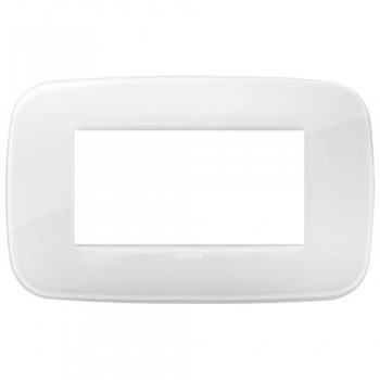 19684.66 Рамка Arke Round Ледяной 4 модуля Vimar фото