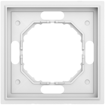 Рамка 1-я, матовый белый Donel S08 Podium DS21133 фото