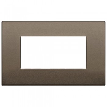 19654.17 Рамка Arke Classic темная бронза 4 модуля Vimar фото