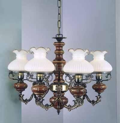 

Подвесная люстра Reccagni Angelo L 620/6, Белый, Bronze 620 L 620/6