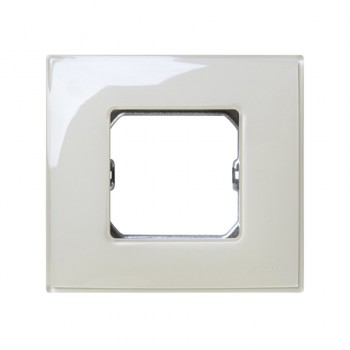 27771-31 Рамка декоративная, 1 пост, (+суппорт), Simon 27 Neos, Глянец, слоновая кость фото