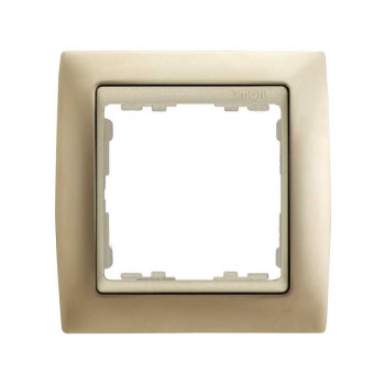 82914-34 Рамка декоративная, 1 пост, Simon 82, шампань-шампань фото