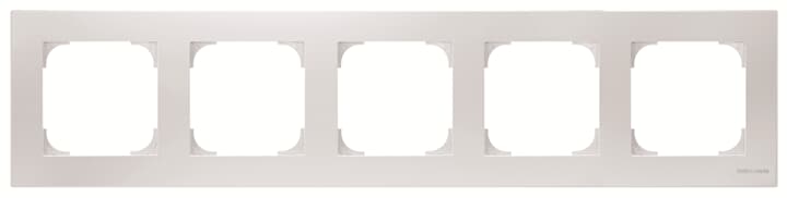 

8575 BL Рамка Sky белый 5-постовая ABB 2CLA857500A1101, Sky 8575 BL