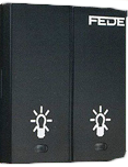 

FD28602-M Сенсорный двухклавишный выключатель с подсветкой 10 A 250 В, цвет Черный FEDE, Vintage Wood FD28602-M