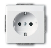 

2011-0-6209 (20 EUN-84-500), Розетка SCHUKO 16А 250В с полем для надписи, цвет davos/альпийский белый, ABB, 20 EUN-84-500