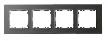 Рамка на 4 поста  матовый титан Simon 82 Concept 8200647-096 фото
