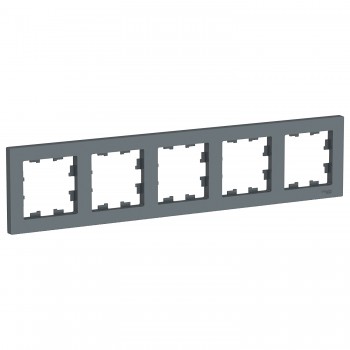 Рамка Грифель 5-постовая Systeme Electric (Schneider Electric) AtlasDesign ATN000705 фото