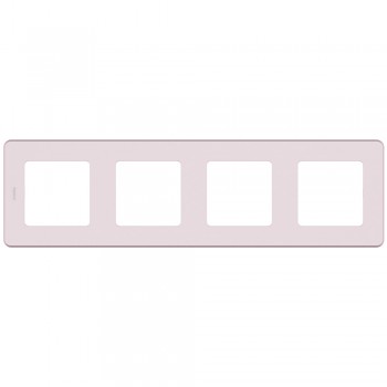 Рамка - 4 поста Розовый Legrand INSPIRIA 673964 фото