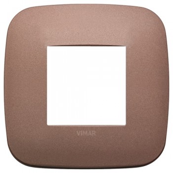 19672.24 Рамка Arke Round Бронза матовая 2 модуля Vimar фото