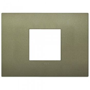 19652.77 Рамка Arke Classic Зеленый матовый 2 модуля Vimar фото