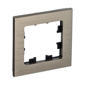 Рамка одинарная латунь металл Systeme Electric (Schneider Electric) AtlasDesign Nature ATN312201 фото